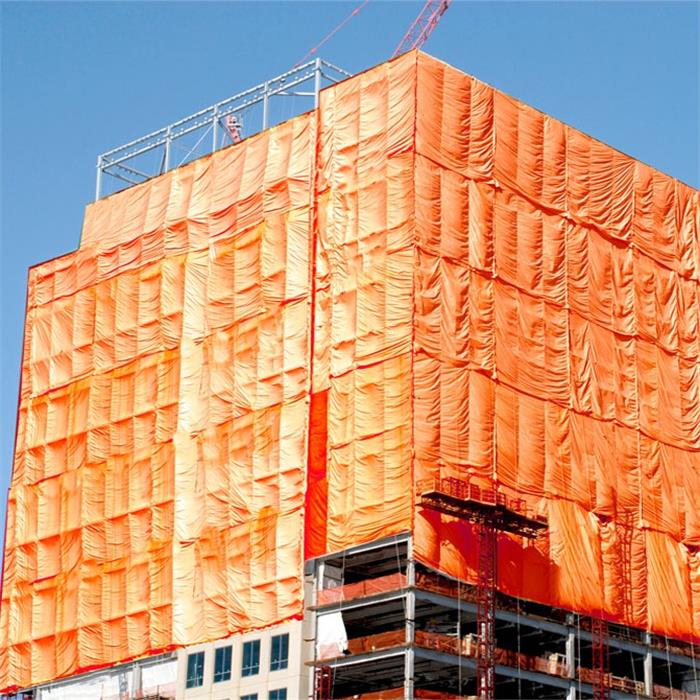 Insulated Concrete Curing Tarp - Orange