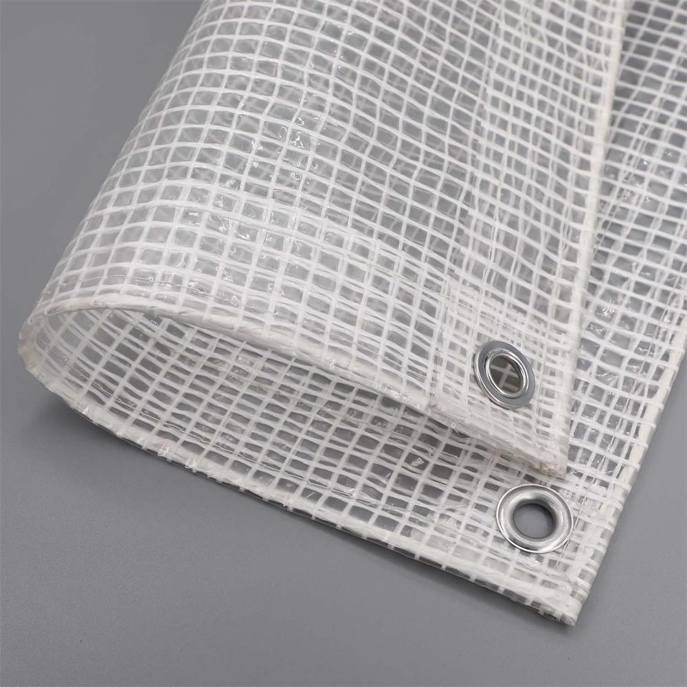 Premium Clear Leno Poly Tarp 70-200gsm