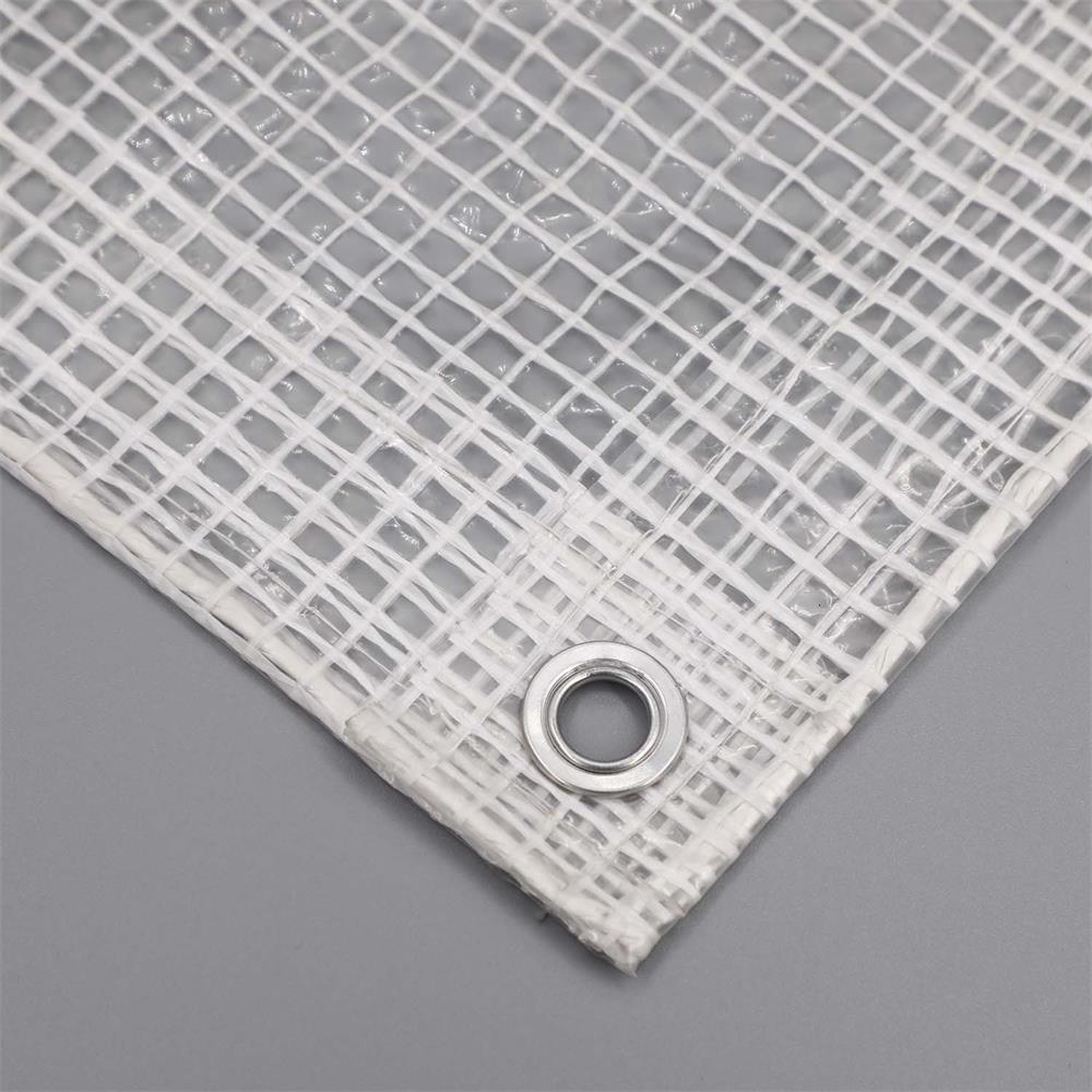 Clear Leno Poly Tarp